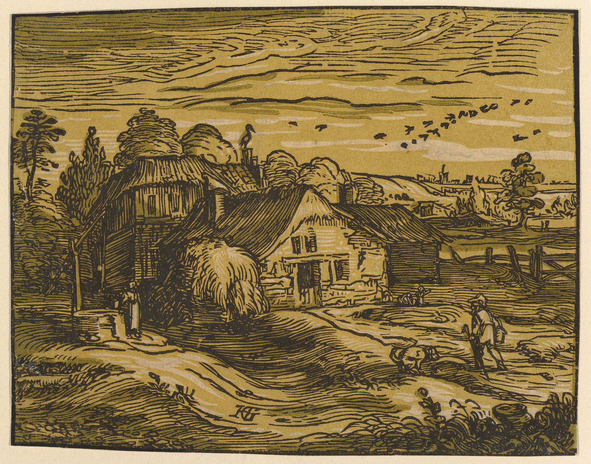 Landscape with Cottage