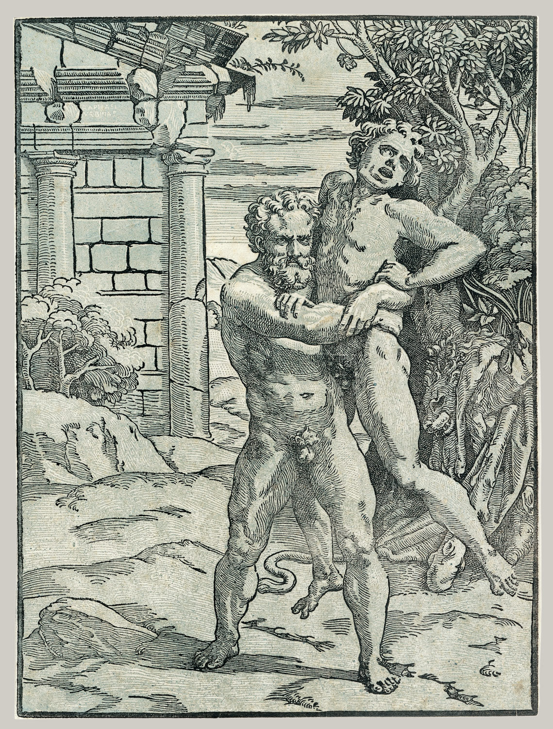 Hercules and Antaeus