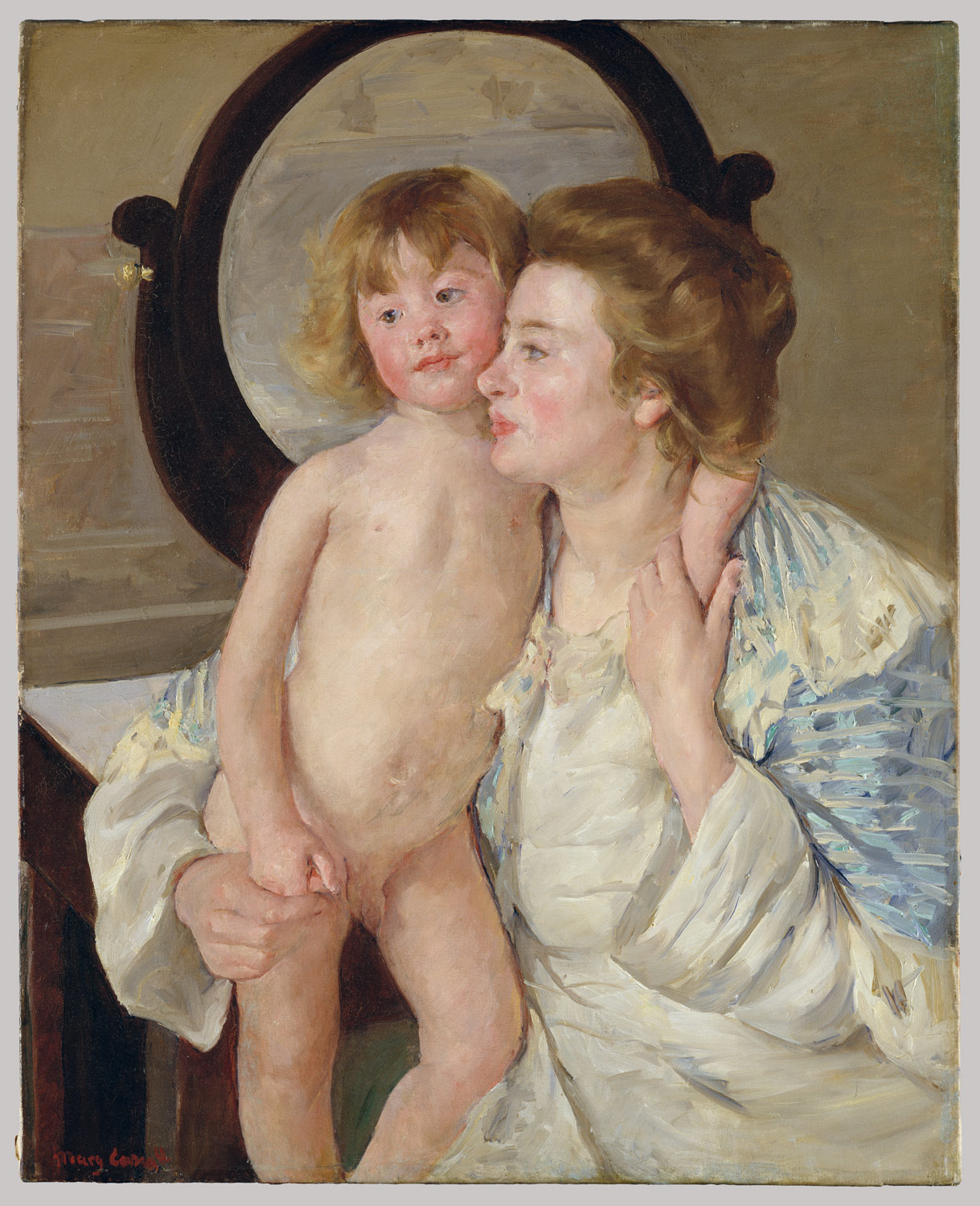 Mother and Child (The Oval Mirror)