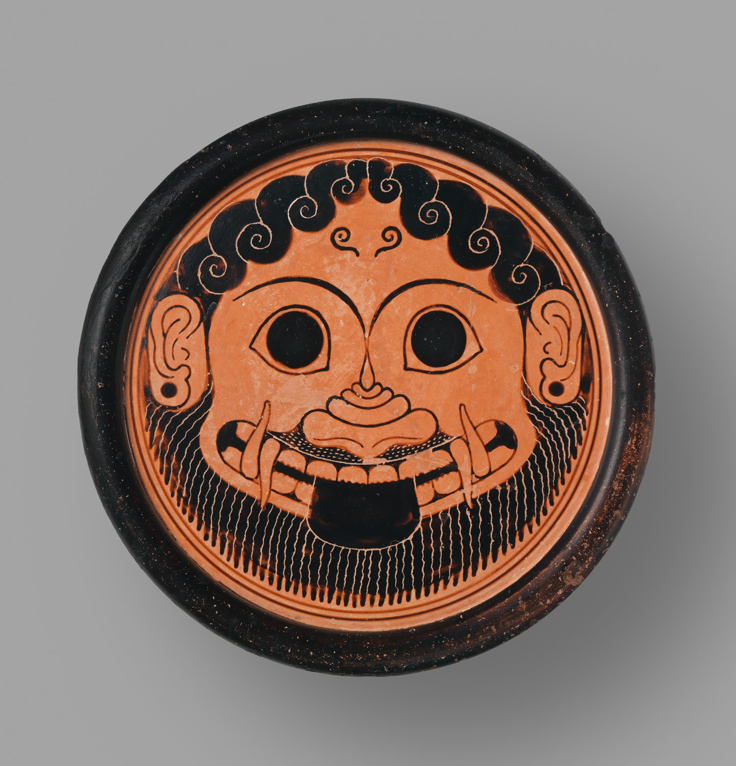 Terracotta stand,
Signed by ErgotimosSigned by Kleitias,Vases