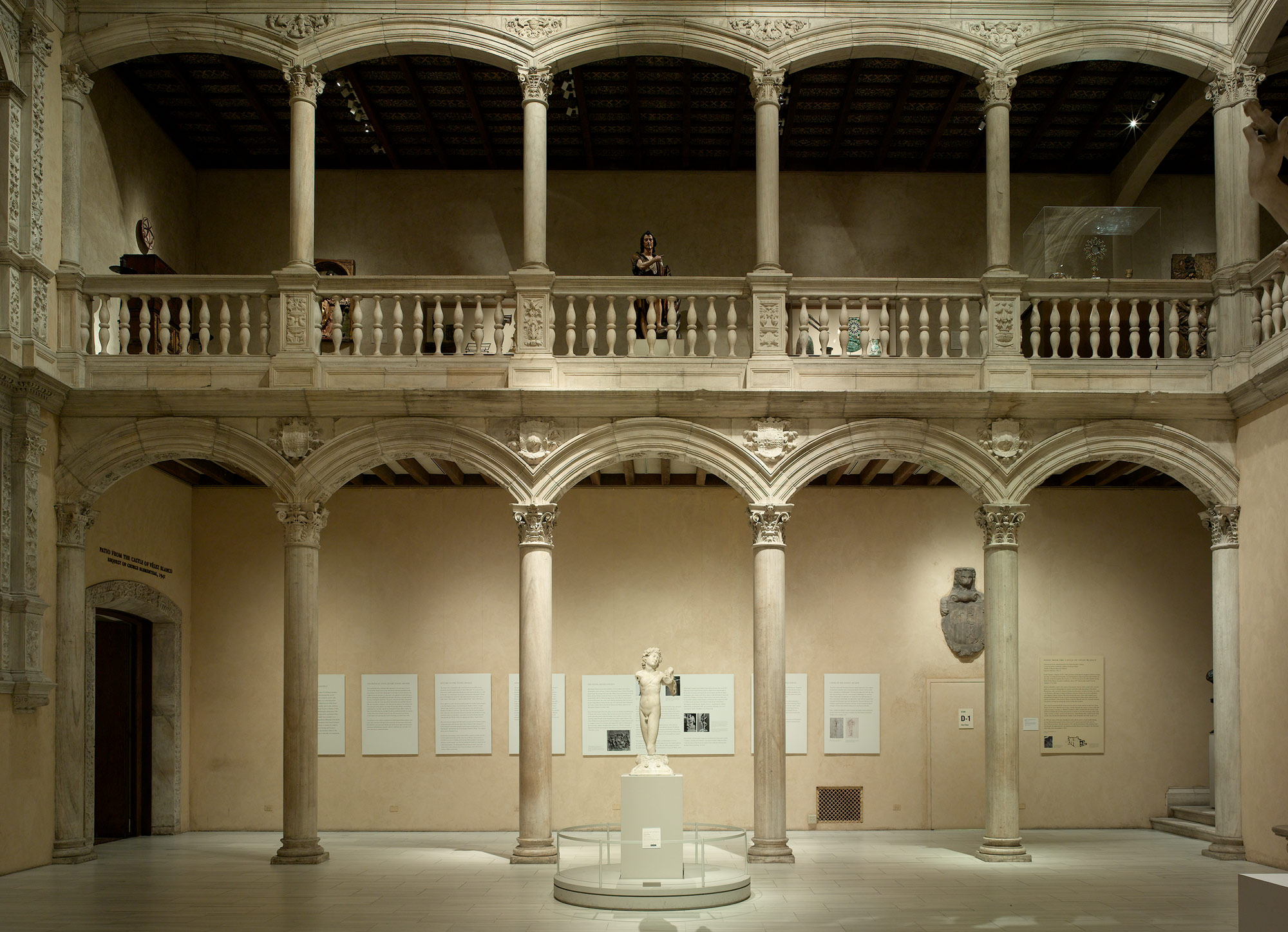 Patio from the Castle of Velez Blanco