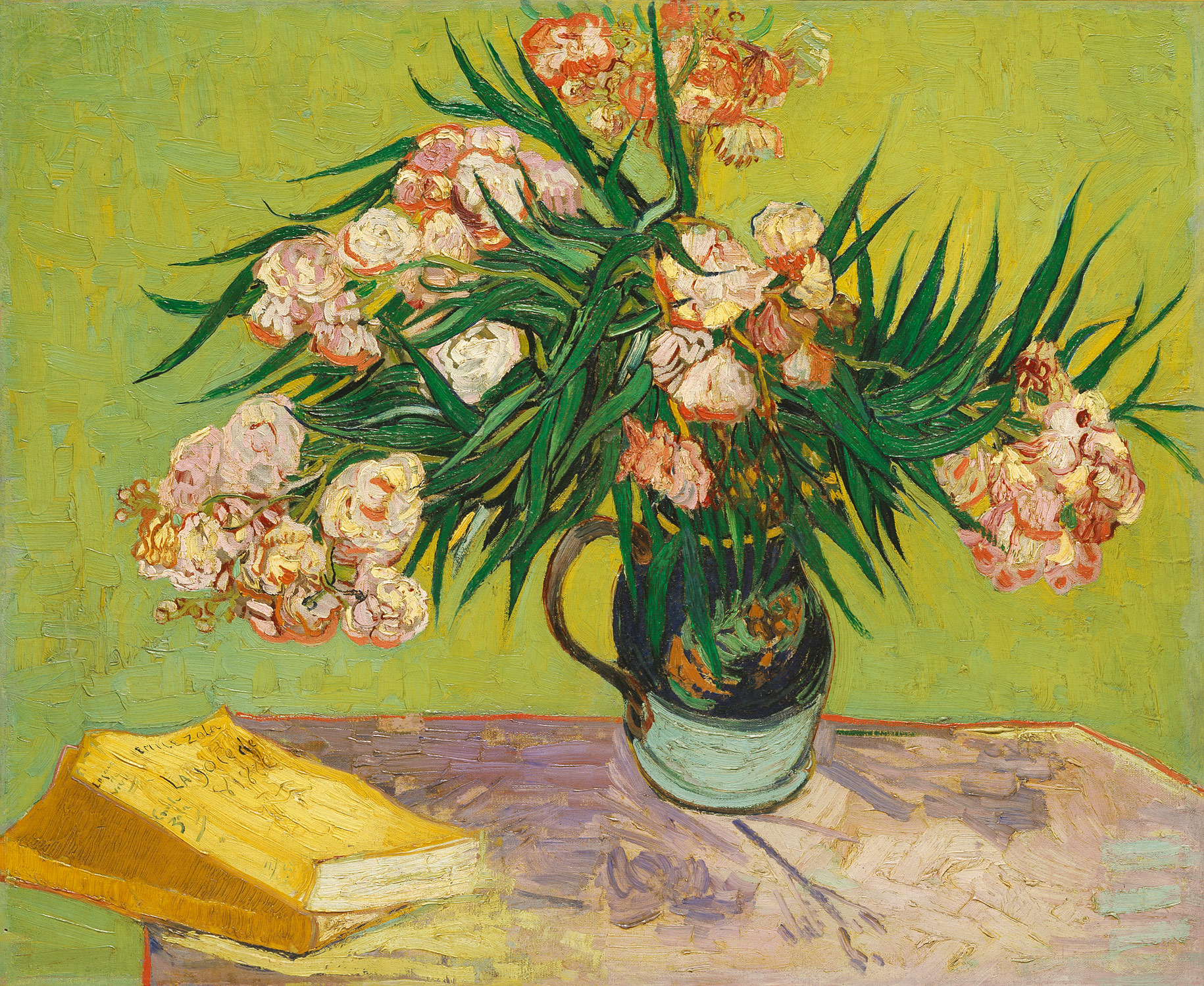 Oleanders, ArtistVincent van Gogh,Paintings