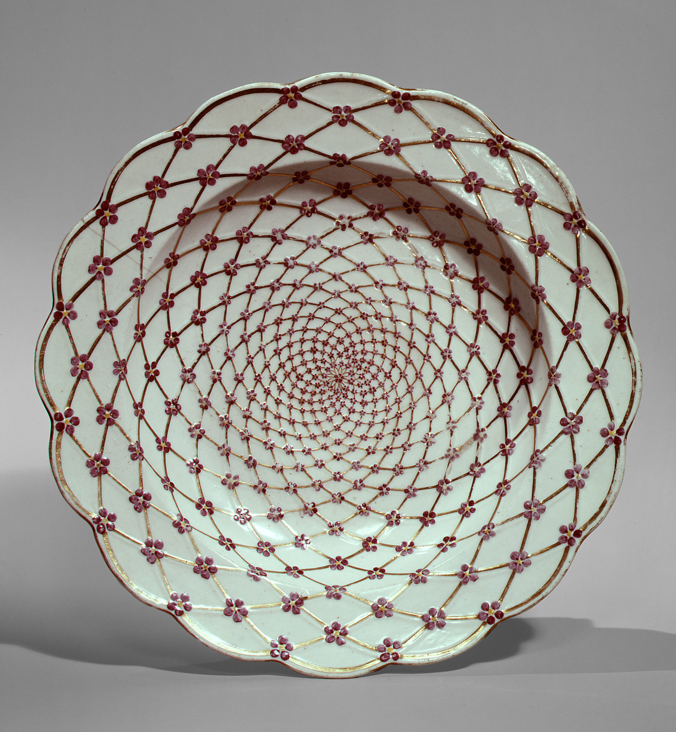 plate imperial porcelain manufactory