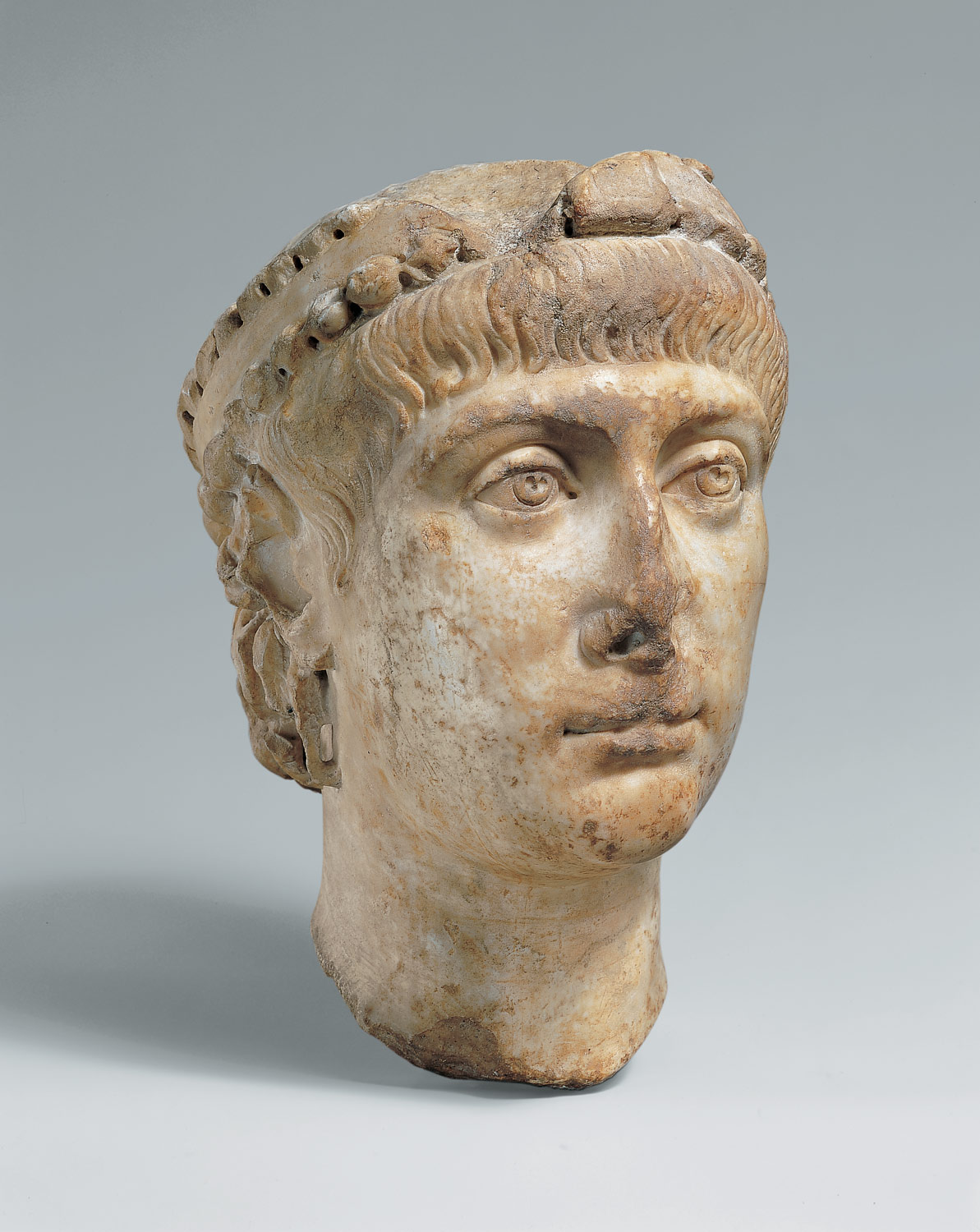 Head of Emperor Constans (r. 337-350)