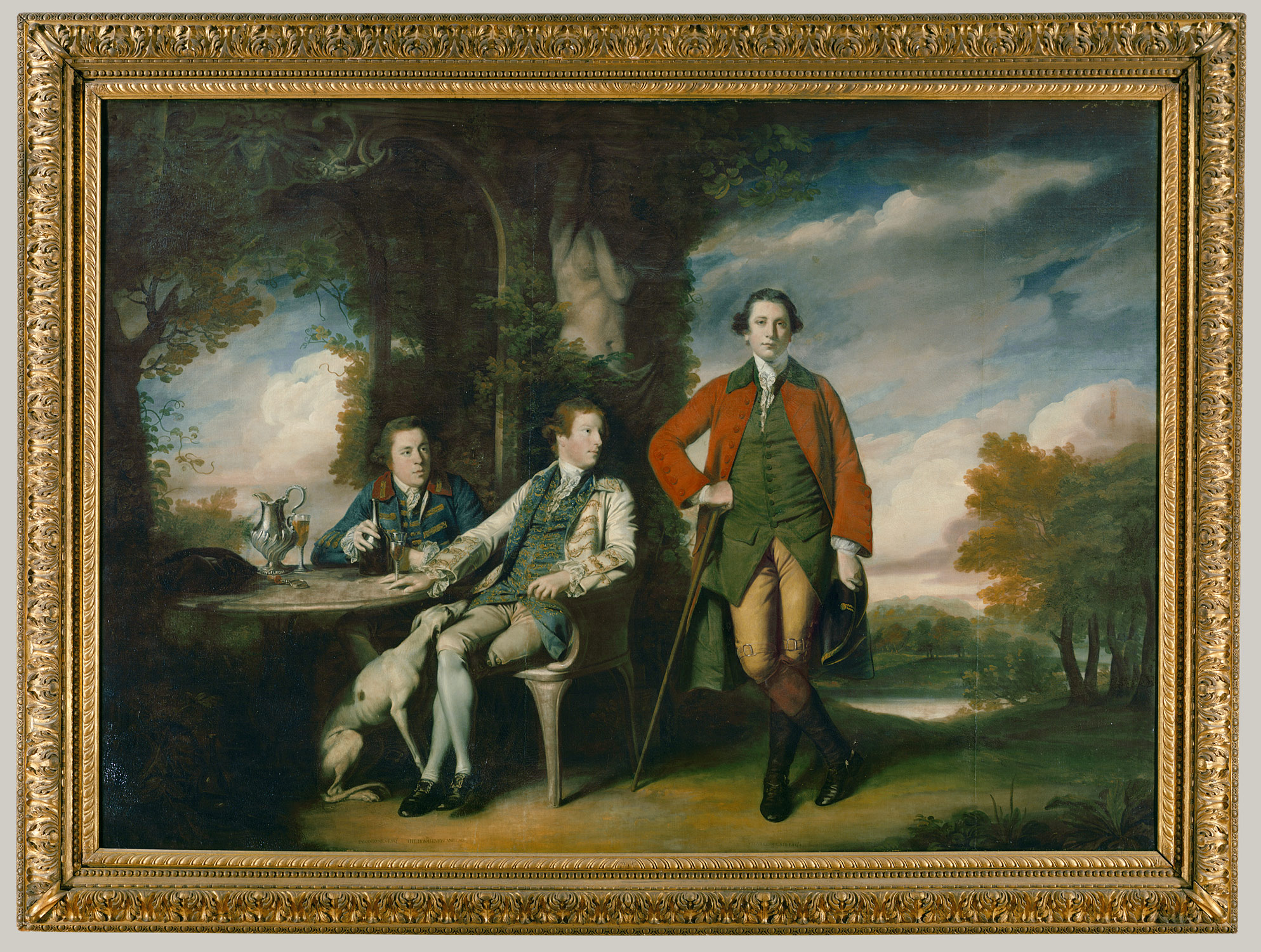 The Honorable Henry Fane (1739–1802) with Inigo Jones and Charles Blair ');